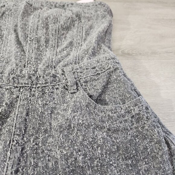 PrettyLittleThing Gray Bobble Straight Leg Corset Jumpsuit Womens Size 12 US 8 - Picture 9 of 16